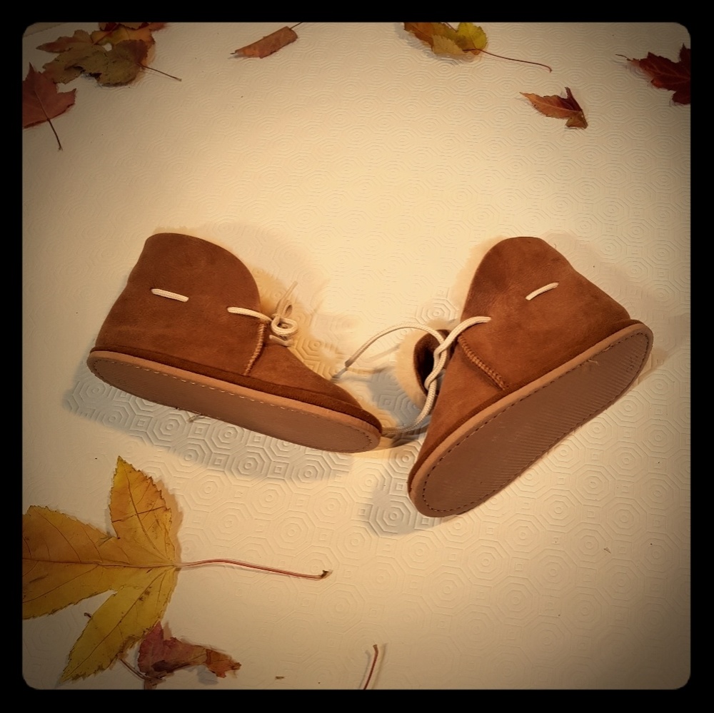 Kids Winter Moccasins Boots Hand Made